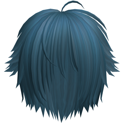 y2k Vkei Chill Boy Hair Teal Roblox item