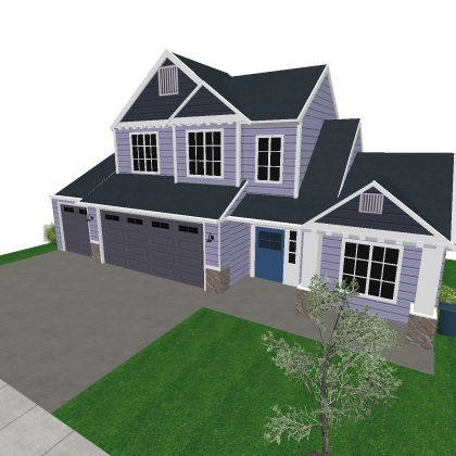 Canadian Suburban House #2 (NO INTERIOR)