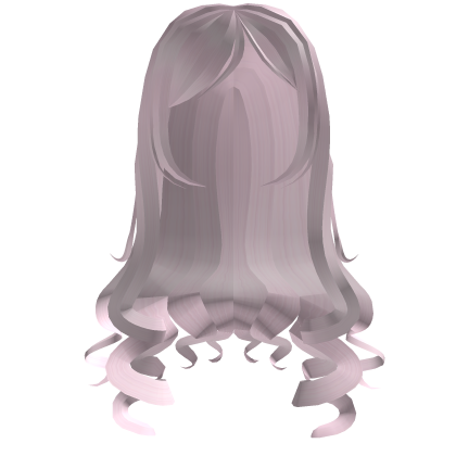 ღ pink curly side bang gyaru doll hair