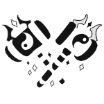 Yin Yang Huge Dual Hammers