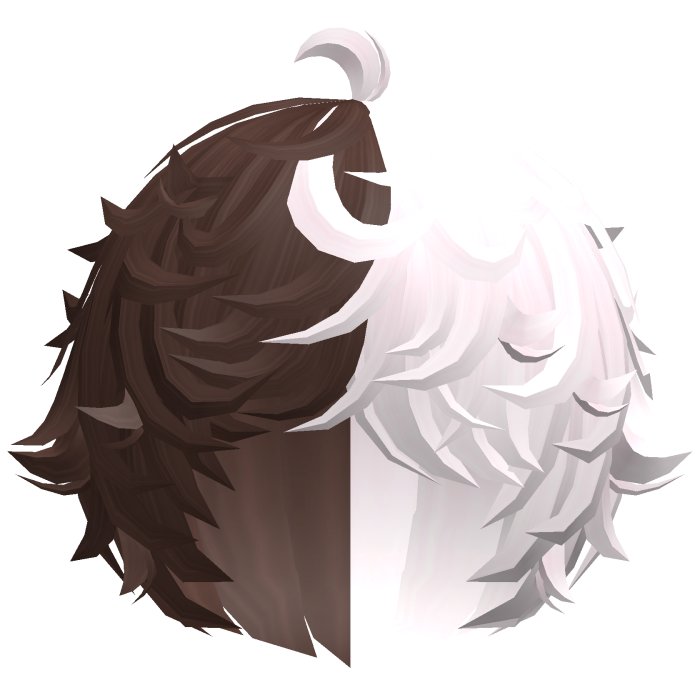 cute neapolitan kawaii messy lamb curly wavy