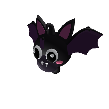 Cute Chibi Black Bat Shoulder Pet