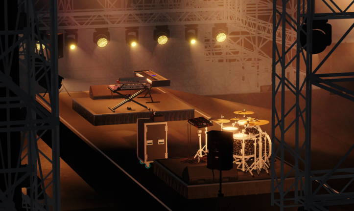 Stage for concert 3 [Update] screenshot 3