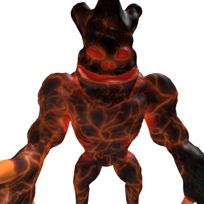 Rigged Lava-Monster