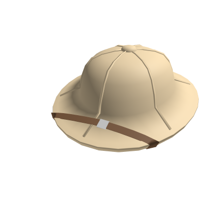 Beige Pith Helmet
