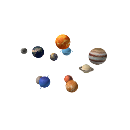 The planets Mesh