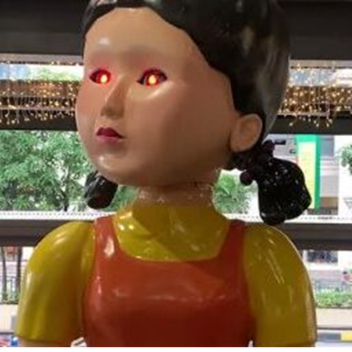 shrek vs squid game doll