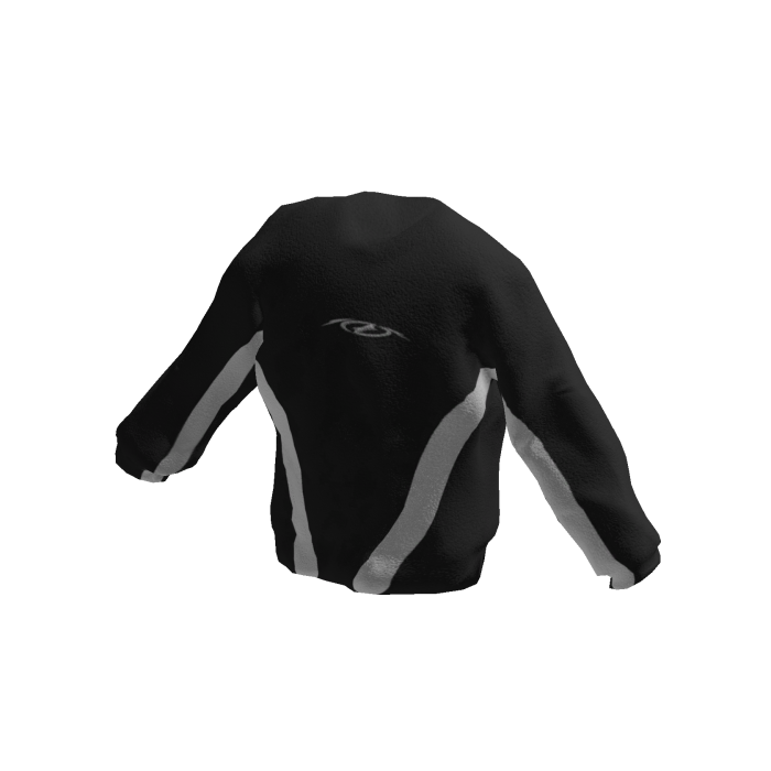 Black & White Graphic Sweater