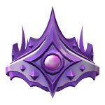 Amethyst Feathered Helm