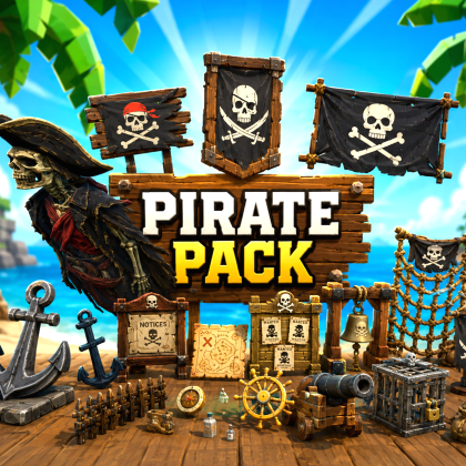 Pirate Pack Made By Zelgraz