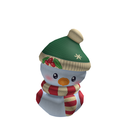 Christmas Snowman Mochi Plush Shoulder Pal
