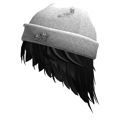[Y2K] Blonde Messy Chill Hair w/ White Cap Roblox item