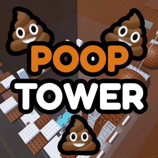 Troll Poop Tower 💩 official Roblox game thumbnail