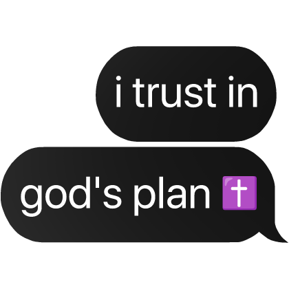 i trust in god's plan text