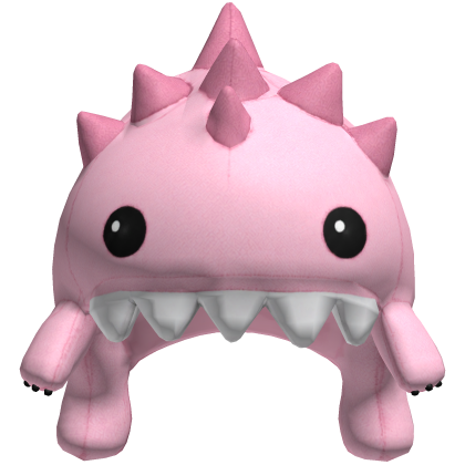 Cute Cozy Baby Pink Dinosaur Hat W Sharp Teeth