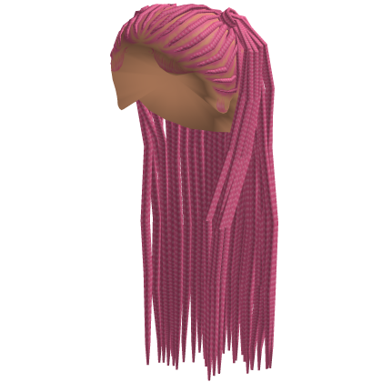 ⚜️• Fulani pigtails Braids (Pink)