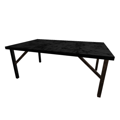 Burned table