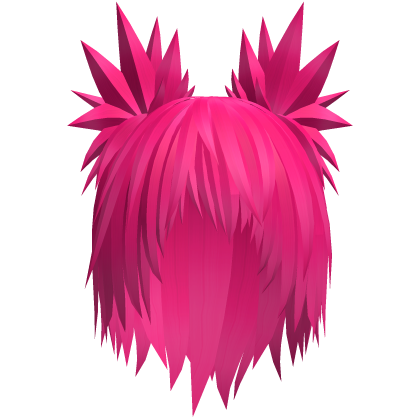 Spiky neff emo vkei pink hair Roblox item