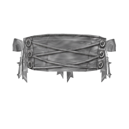 Pearlescent White Satin Corset Blindfold (3.0)