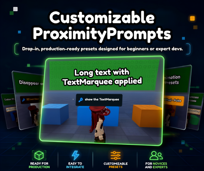 Drop-In Custom ProximityPrompt UI System preview 4
