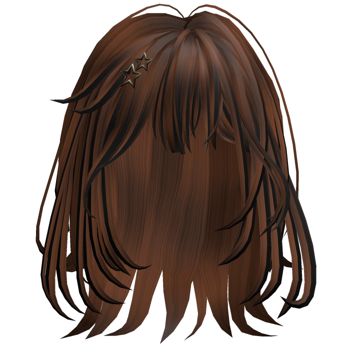 Star Clip Layered Hair - Chestnut