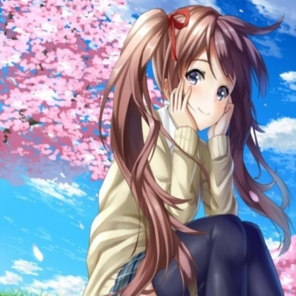 Anime Brown Haired Girl Roblox decal