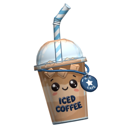 Kawaii Cute Iced Coffee