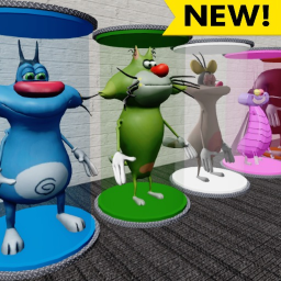 Oggy and the Cockroaches Tycoon - 2 Player