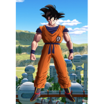Goku god of animation