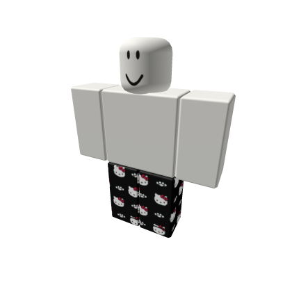 Black Hello Kitty Pjs - thumbnail