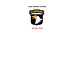 The 101st Airborne Division, Medical Corps