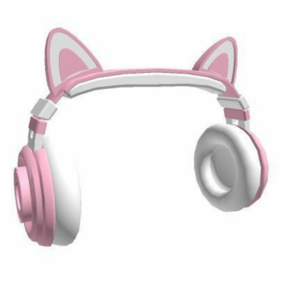 pink gamer headset Roblox decal