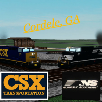 The Railroad Tracks of Cordele GA. (Ro-Scale)