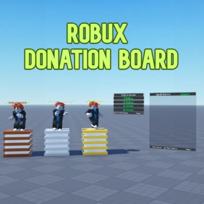 Robux Donation Board