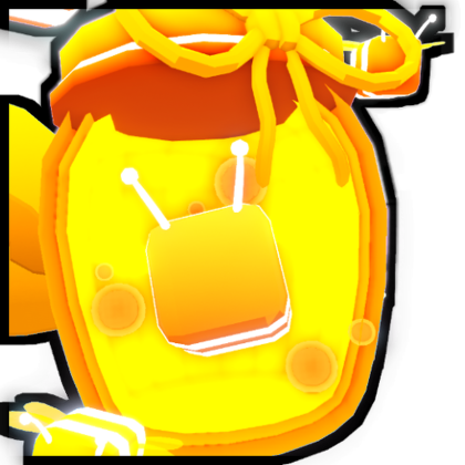 Lucky Honey Jar Golden