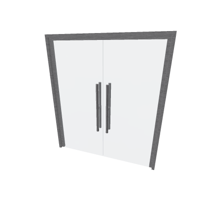 See-Through Glass Door