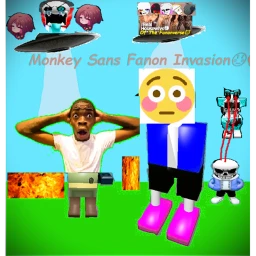 (2x Pro) Monkey Sans Fanon Invasion😳💀 icon