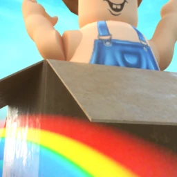 🌈Rainbow Slide Parkour Obby Oby Obey icon