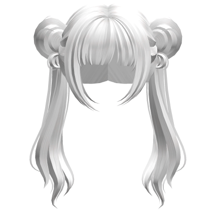 Long Anime Idol Twintails White Roblox item