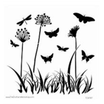 Butterfly Magic Hearts