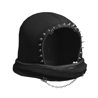 Black Spiked Grunge Cowl Roblox item