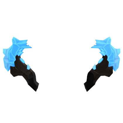 Blue Crystal Antlers [GLOWING]