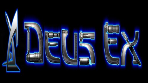 Deus Ex Spinning Logo Simulator