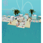 Hanging out in the Pool With Nessa!