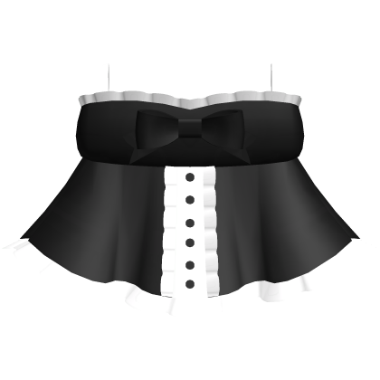 ♡ : cute black button up ruffle dress