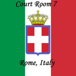 (The Kingdom of Italy) Court Room 7 -Rome, Italy
