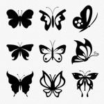 BUTTERFLY CUTE