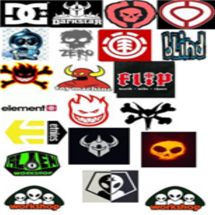 skate board logos Roblox decal