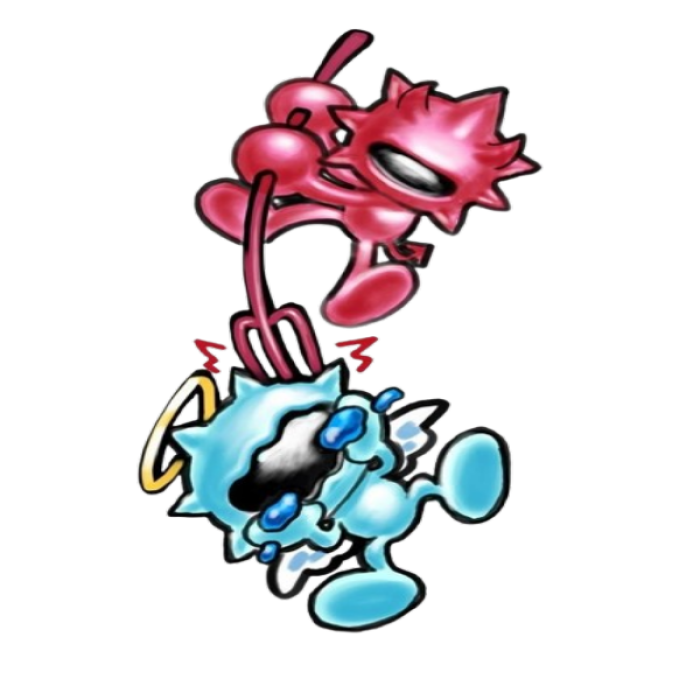angel and devil graffiti artwork  Roblox decal