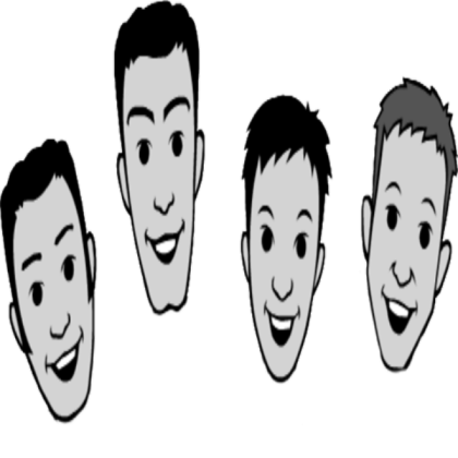 The Gray Cartoon Wiggles Roblox decal